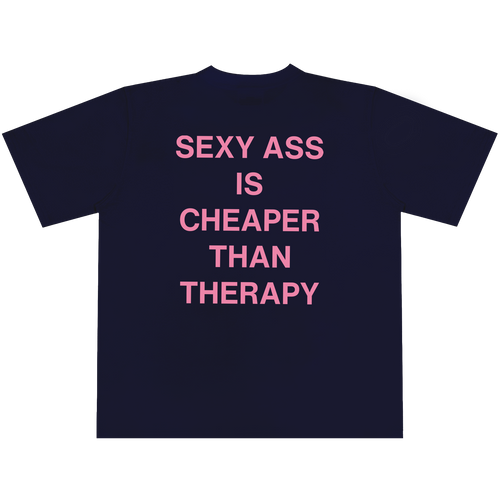 Therapy Navy T-shirt