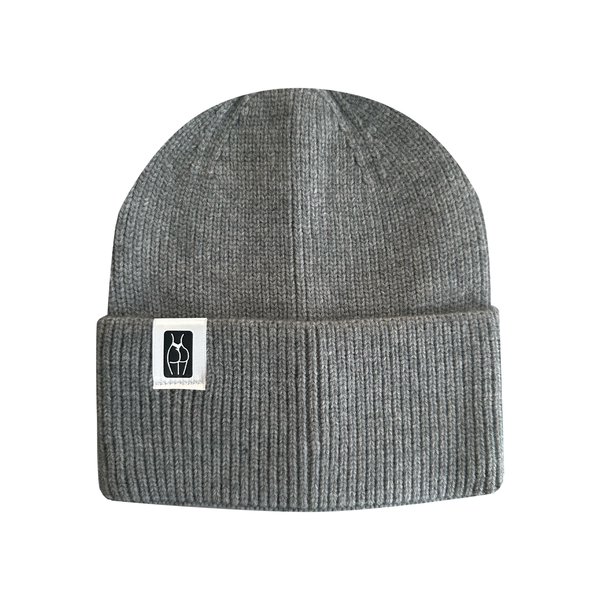 Winter Hat Logo Gray