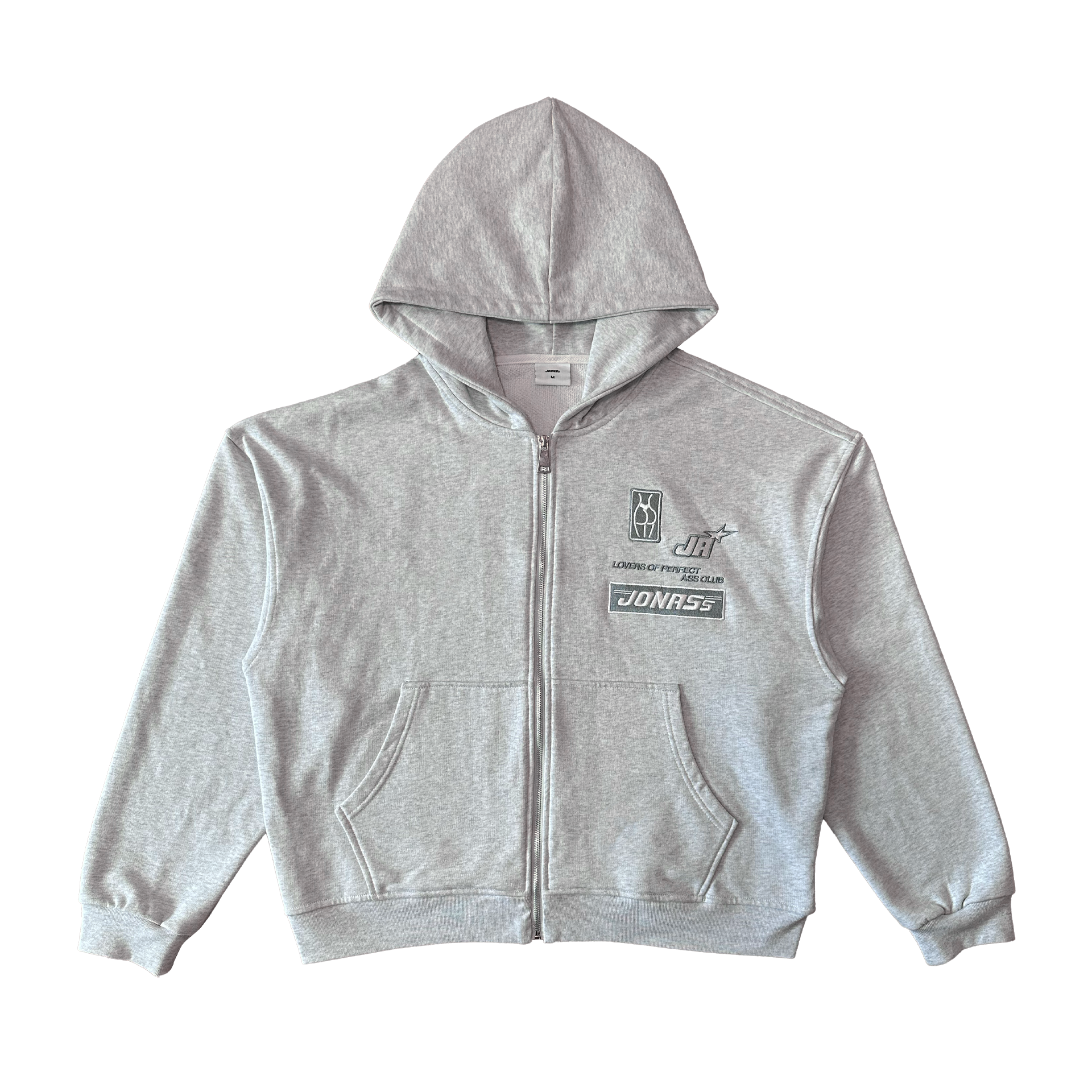 Hoodie Patch Grey